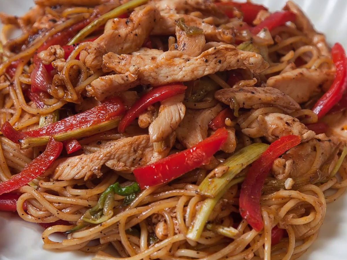 Shawarma pasta