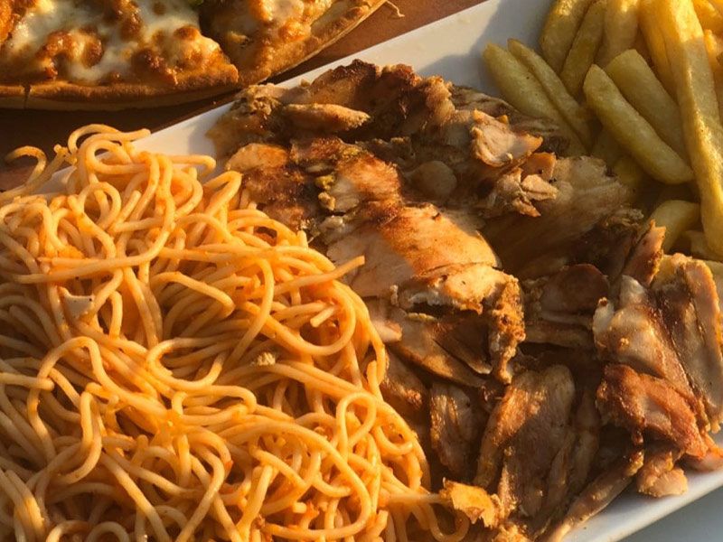 Meat Shawerma Pasta