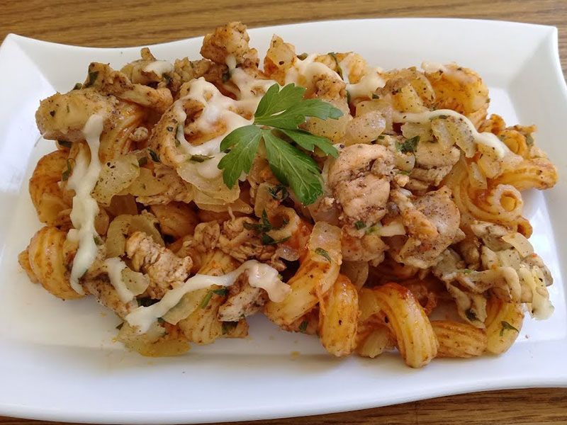 Chicken Shawerma Pasta