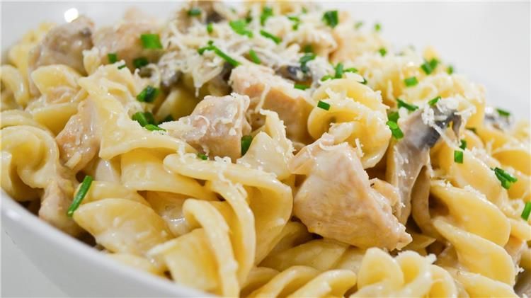 Chicken Shawerma White Sauce Pasta