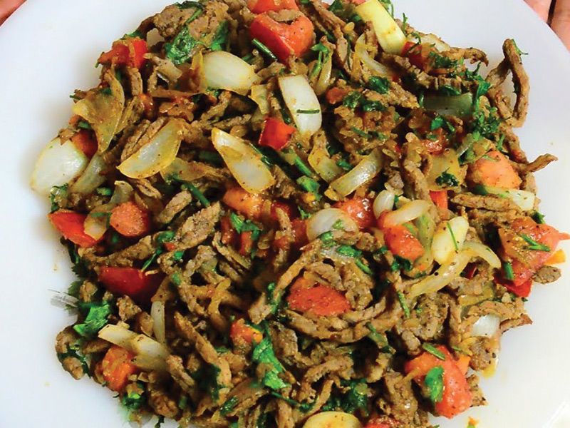 Meat Shawerma Pasta