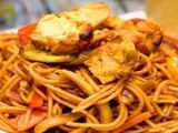 Pasta With Shish Tawook