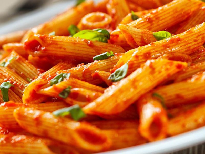 Penne Pasta with red sauce