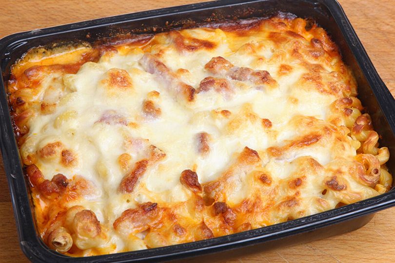 Meat Casserole with Mozzarella