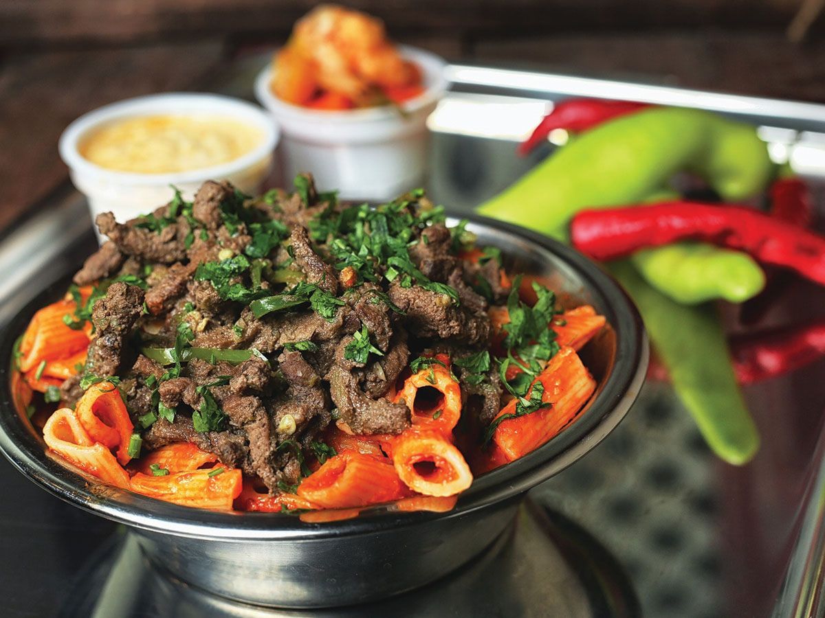 Pasta with Liver