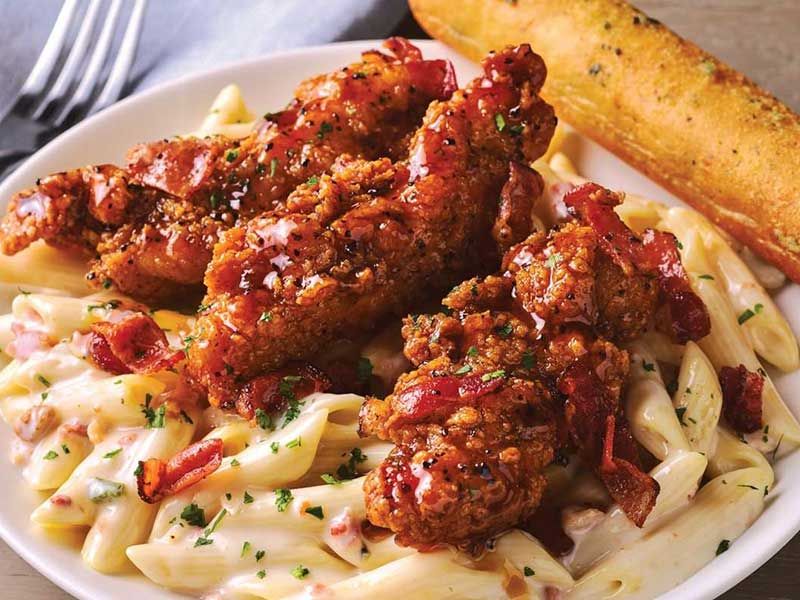 Crispy Chicken Pasta