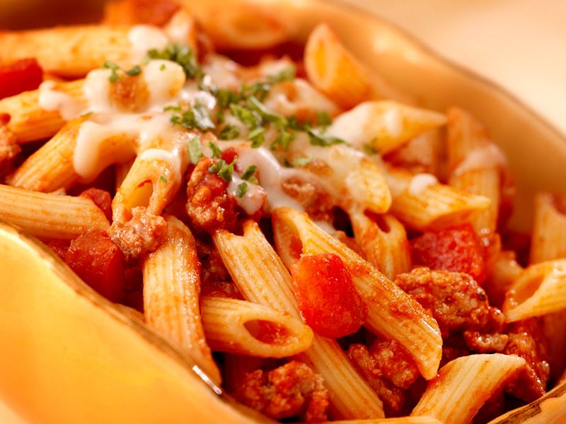 Mix Meat Pasta