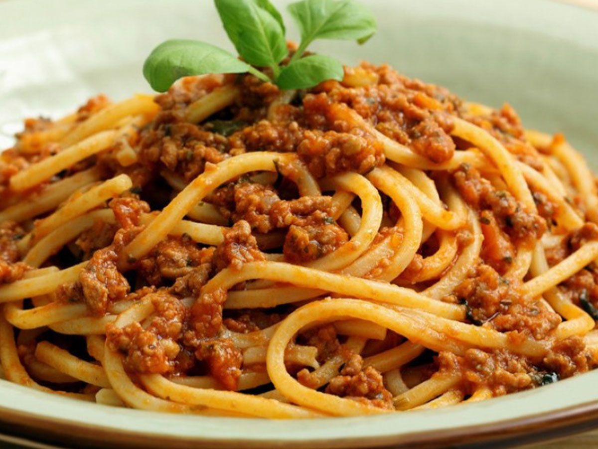 Minced meat Pasta