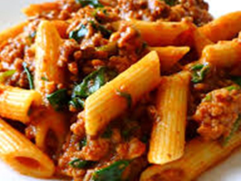 Minced Meat Pasta