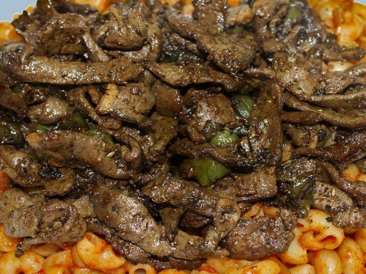 alexandrian liver pasta pasta
