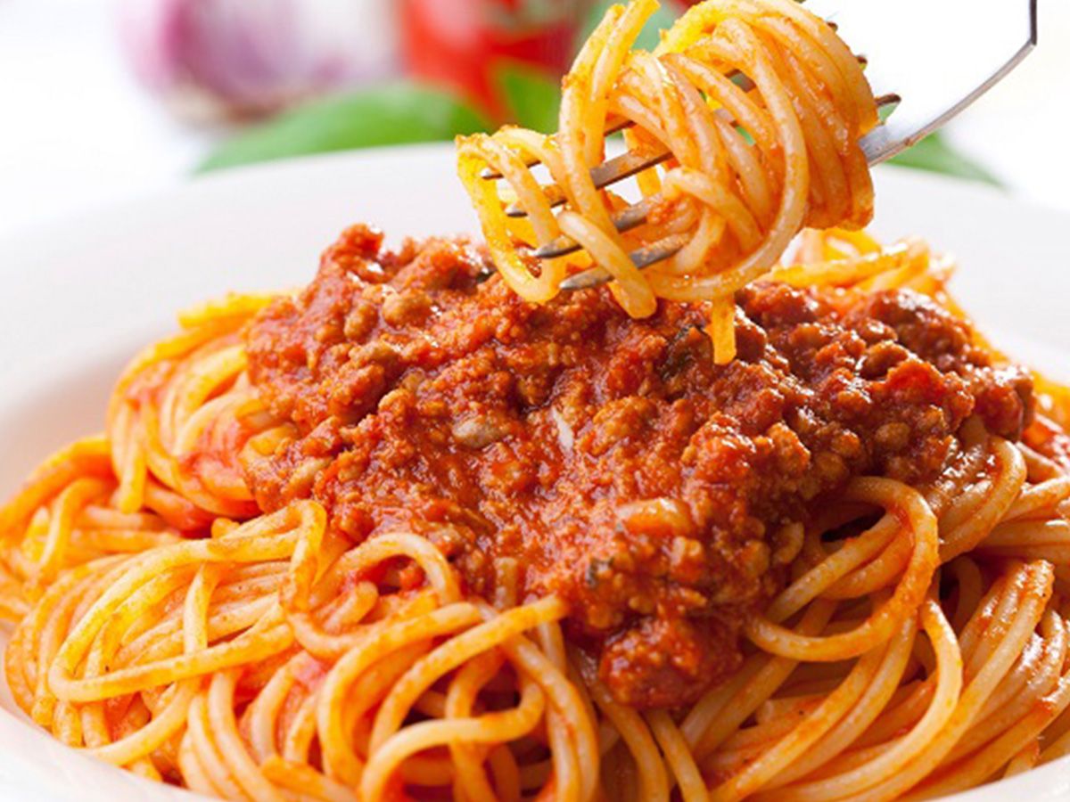 Napolitan Spaghetti Pasta