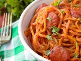 Hot dog pasta