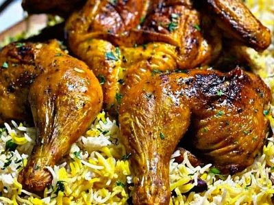 Mix Chicken with 1/8 Teis and kofta