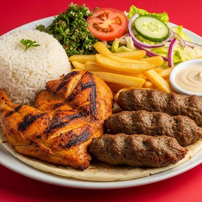 Mix Half Chicken And kofta VIP