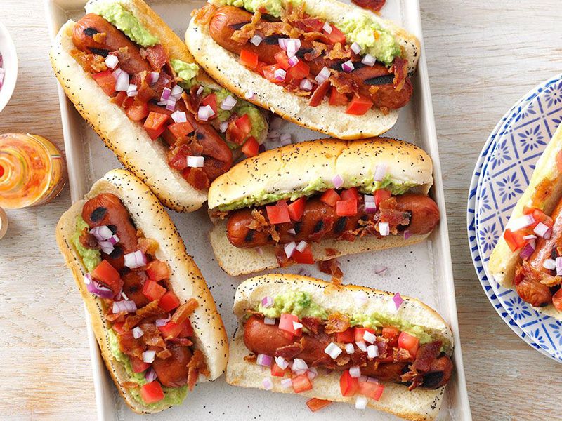 Mexican Hot Dog Sandwich
