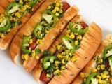 Large Mexican Hot Dog Sandwich