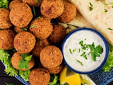 falafel saffron lemon piece