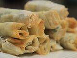 Roll Eggs With Turkey And Mix Cheese Sandwich
