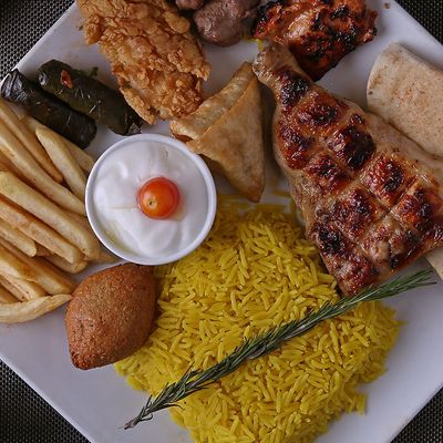 Quarter royal dish