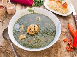 Molokhia With Shrimp