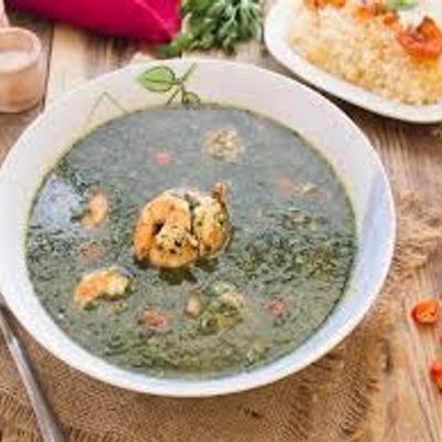 Molokhia With Shrimp