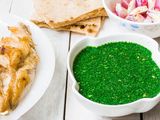 Molokhia with Chicken Casserole