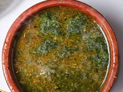 Molokhia With Shrimp Order
