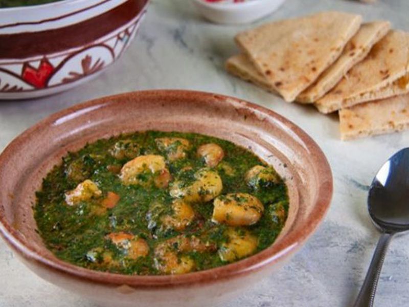 Molokhia With Shrimp Medium