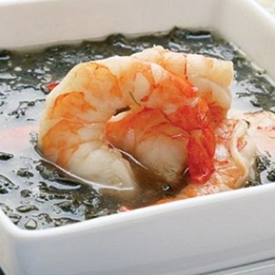 Molokhia With Shrimp