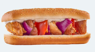 Chicken shish sandwich