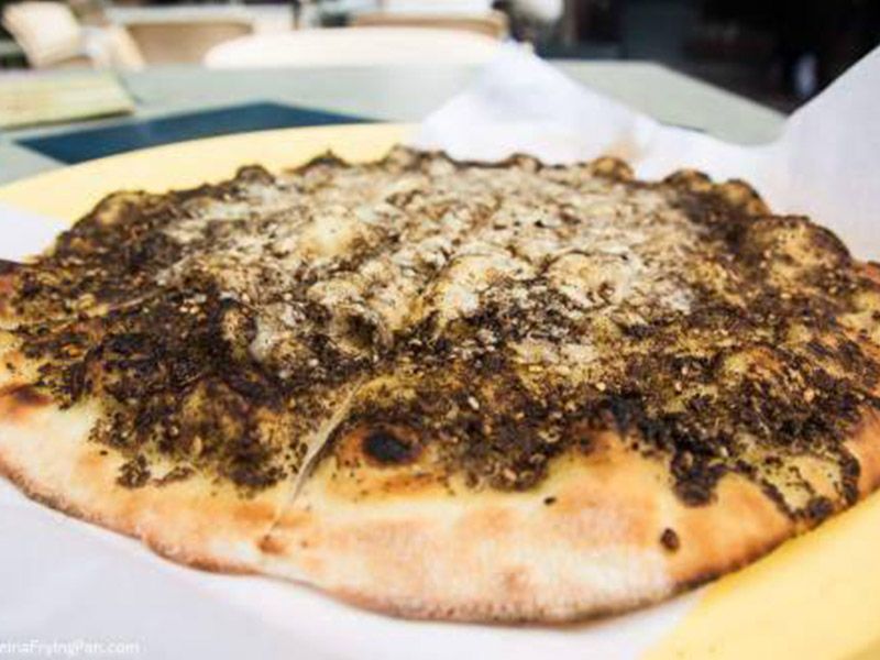 Thyme & Cheese Manakish 712 Cal