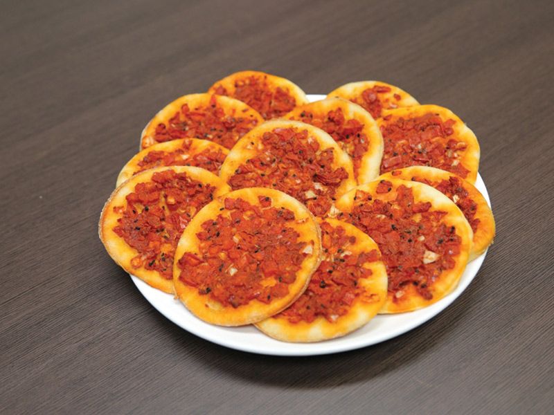 Fried Frozen Manakeesh Platter