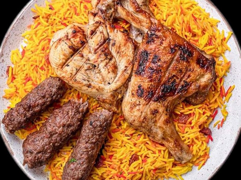 Quarter Chicken With 1/8 Kofta