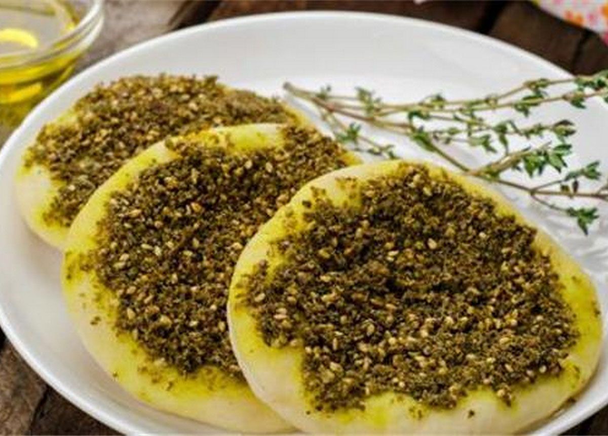 Plain thyme Manoushe