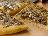 Zaatar Mushroom Manoushe