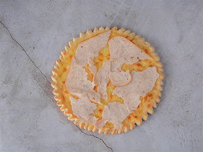 Turkey With Kiri Cheese Manoucheh