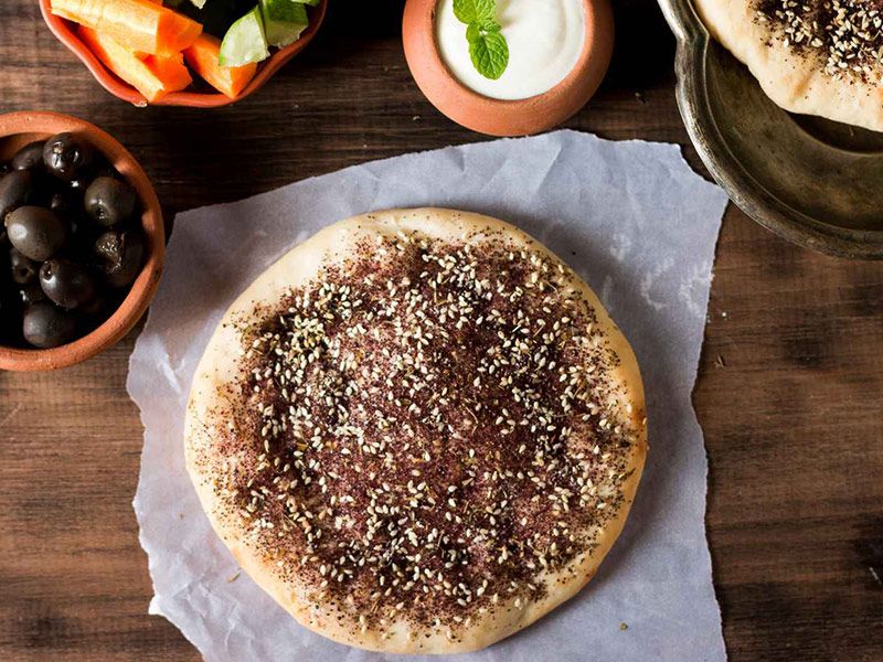 Shami Cheese With Thyme Manoucheh
