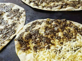 Lebanese Thyme Saj Manoucheh