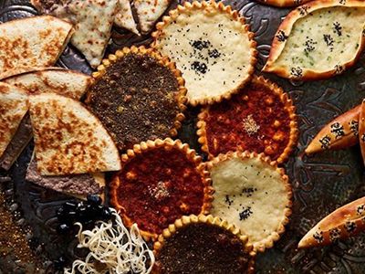 Muhammara With Cheese Manoucheh