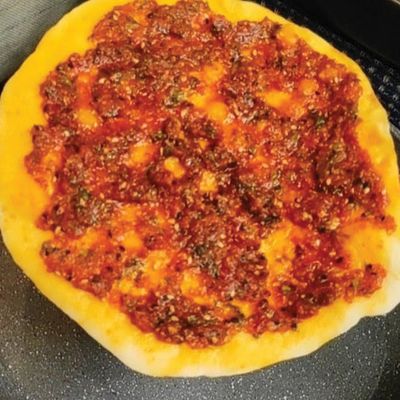 Muhammara Thyme Manoushe