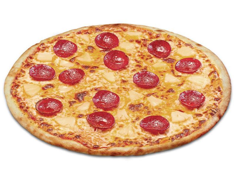 Salami With Kraft Cheese And President Cheese Manoucheh