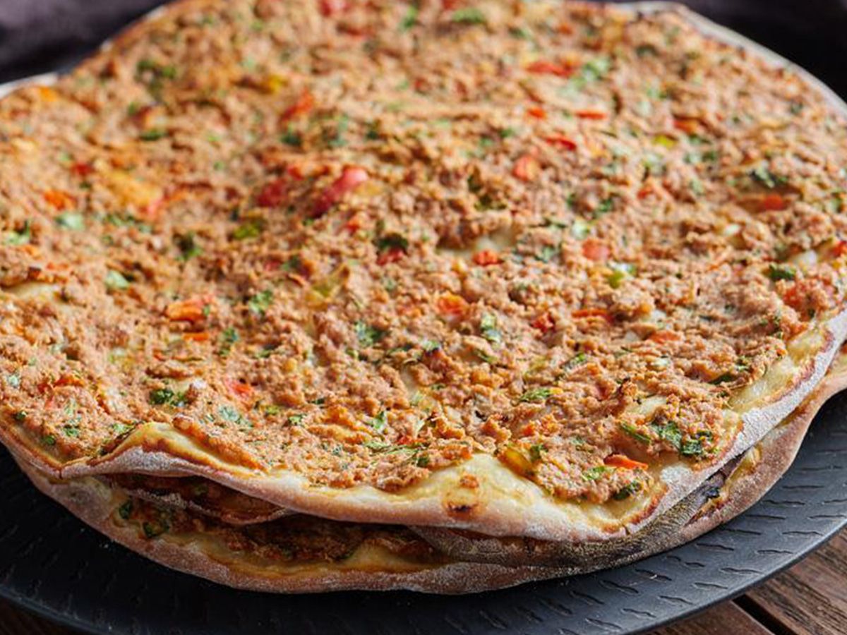Armenian Meat on Dough Manakish
