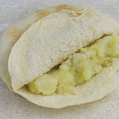 Mashed potatoes with eggs