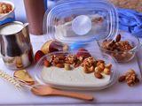 Milk Pudding With Nuts