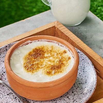 Oven Baked Milk Pudding