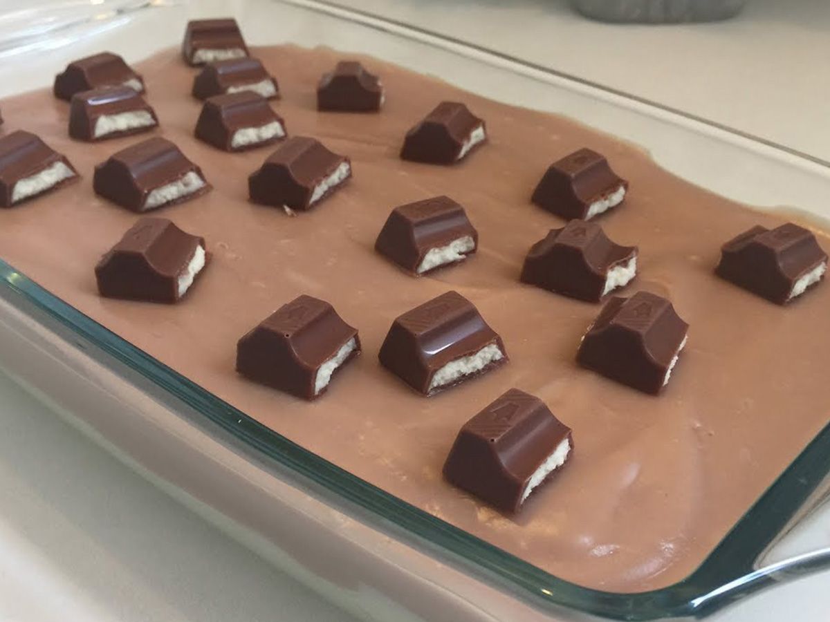 Kinder Milk Pudding