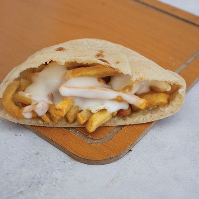 ساندويتش بطاطس بموزاريلا