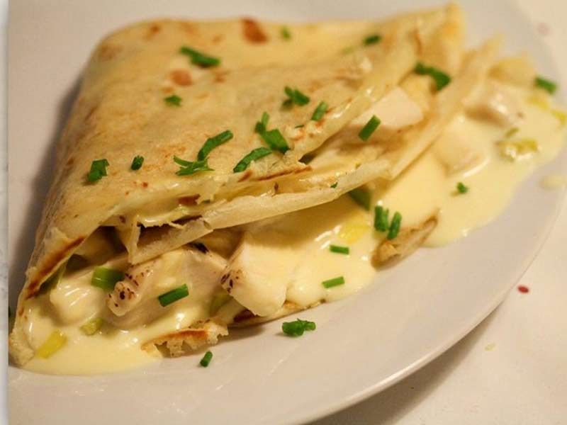 Mozzarella Cheese Crepe