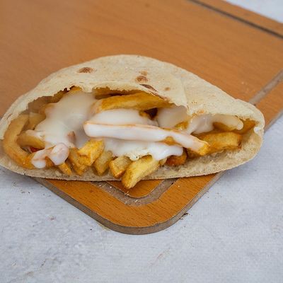 Mozzarella Potatoes sandwich