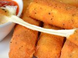 Fried Mozzarella Cheese Sticks